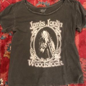 Midnight Rider Graphic Tee - Janis Joplin Live